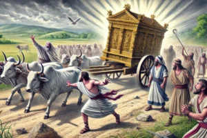 The Death of Uzzah for Touching the Ark (2 Samuel 6:6-7)